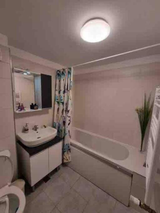 Ferienwohnung Chic Studio Pallady Bukarest Exterior foto